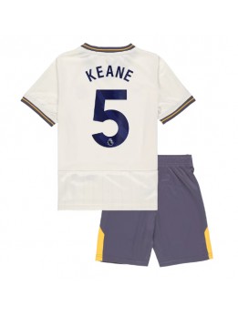 Everton Michael Keane #5 Replika Tredje Kläder Barn 2024-25 Kortärmad (+ byxor)